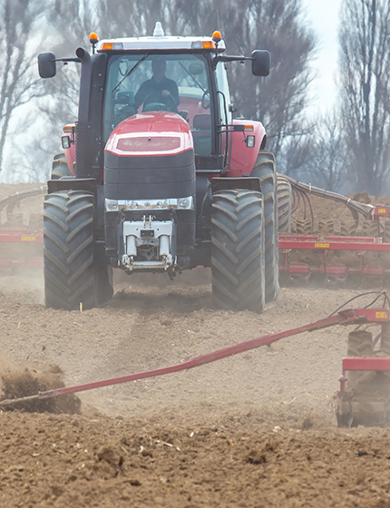 Farm equipment ready for a heavy duty pressure wash from First Priority Detail